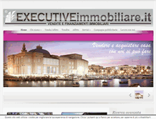 Tablet Screenshot of executiveimmobiliare.it